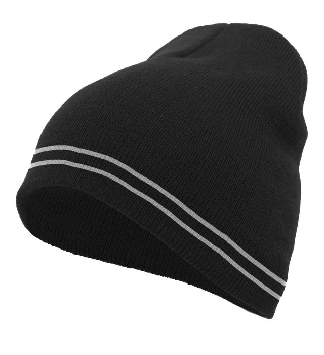 pacific-headwear-one-size-basic-knit-acrylic-beanie-black-white