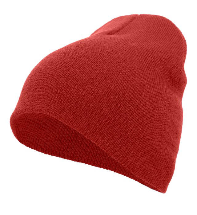 pacific-headwear-one-size-basic-knit-acrylic-beanie-red