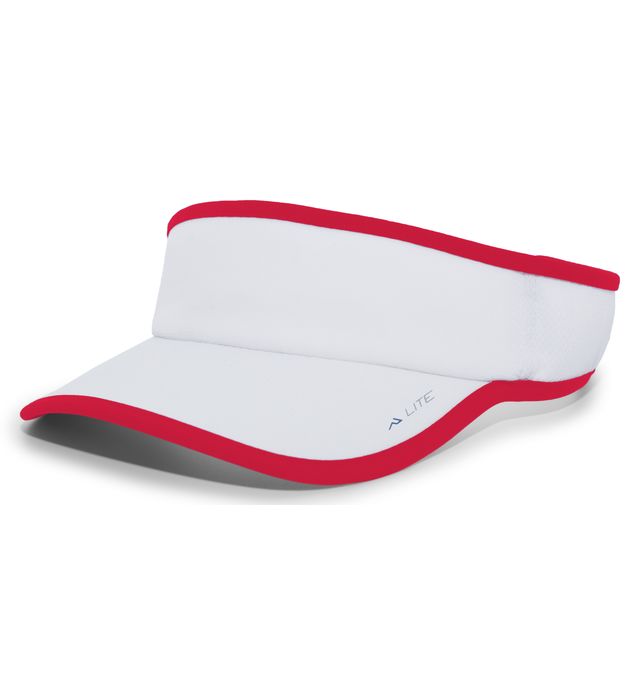 pacific-headwear-one-size-hook-and-loop-lite-series-all-sport-active-visor-white-red