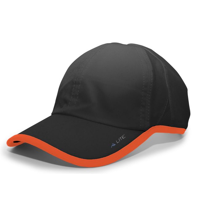 pacific-headwear-one-size-lite-series-active-hook-and-loop-adjustable-cap-black-orange
