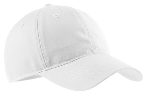 Port & Company CP96 Brushed Canvas Cap White