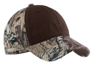 Port Authority Camo Cap with Contrast Front Panel Style C807 1