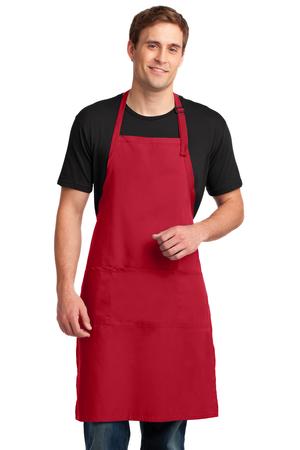 Port Authority Easy Care Extra Long Bib Apron with Stain Release Style A700 4