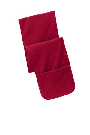 Port Authority Extra Long Fleece Scarf with Pockets Style FS06 5