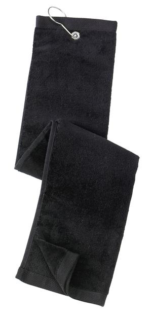 Port Authority Grommeted Tri-Fold Golf Towel Style TW50 1