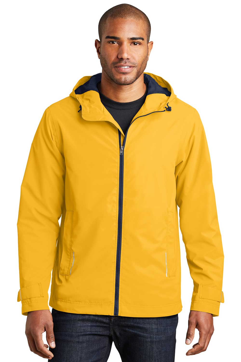 Port Authority J7710 Seattle Slicker Rain Jacket – Slicker Yellow