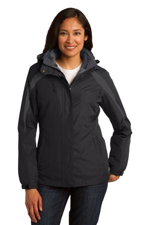 Port Authority Ladies Colorblock 3-in-1 Jacket Style L321 2