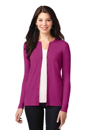 Port Authority Ladies Concept Stretch Button-Front Cardigan Style LM1008 4