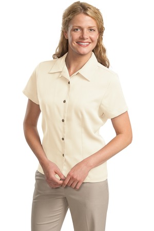 Port Authority Ladies Easy Care Camp Shirt Style L535 4