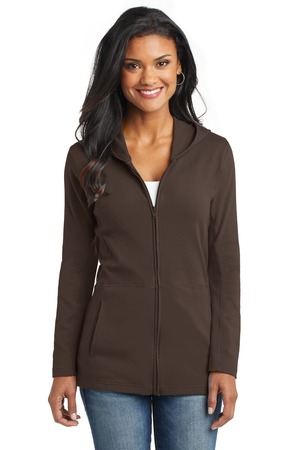 Port Authority Ladies Modern Stretch Cotton Full-Zip Jacket Style L519 2