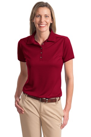 Port Authority Ladies Poly-Bamboo Charcoal Birdseye Jacquard Polo Style L498 4