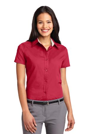 Port Authority Ladies Short Sleeve Easy Care  Shirt Style L508 20