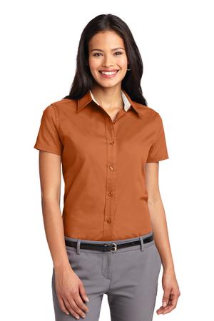 Port Authority Ladies Short Sleeve Easy Care  Shirt Style L508 26