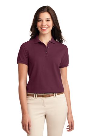 Port Authority Ladies Silk Touch Polo Style L500 5