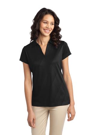 Port Authority Ladies Tech Embossed Polo Style L548 2