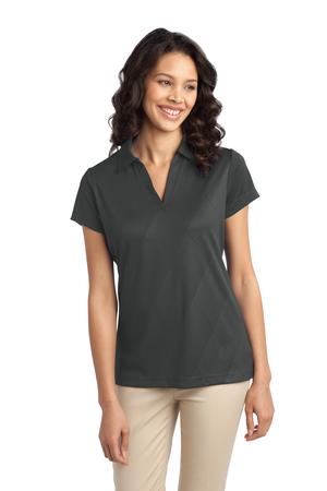 Port Authority Ladies Tech Embossed Polo Style L548 3