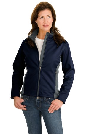 Port Authority Ladies Two-Tone Soft Shell Jacket Style L794 2