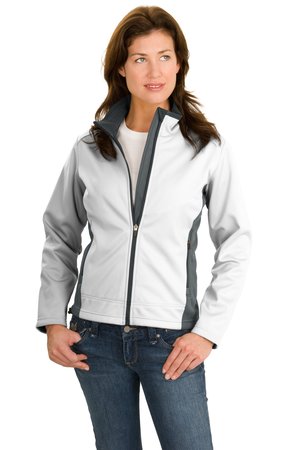 Port Authority Ladies Two-Tone Soft Shell Jacket Style L794
