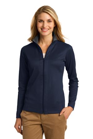 Port Authority Ladies Vertical Texture Full-Zip Jacket Style L805 5