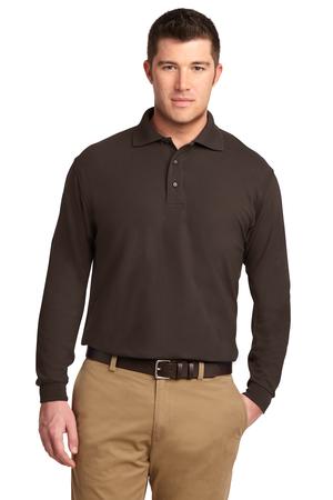 Port Authority Long Sleeve Silk Touch Polo Style K500LS 3