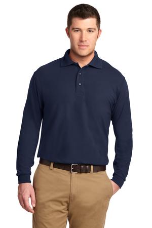 Port Authority Long Sleeve Silk Touch Polo Style K500LS 6