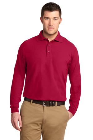 Port Authority Long Sleeve Silk Touch Polo Style K500LS 7