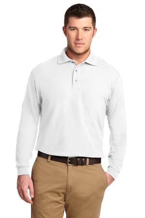 Port Authority Long Sleeve Silk Touch Polo Style K500LS 10