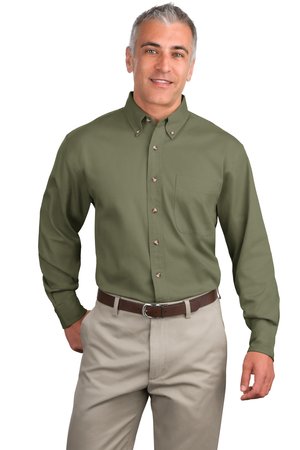 Port Authority Long Sleeve Twill Shirt Style S600T 5