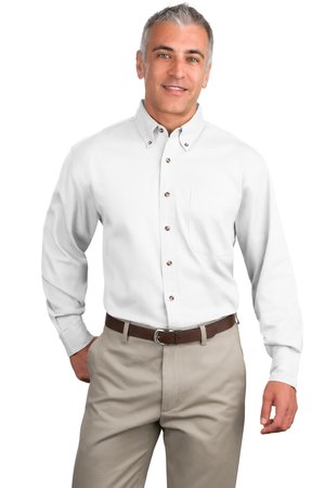 Port Authority Long Sleeve Twill Shirt Style S600T 8