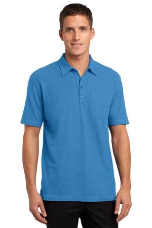 Port Authority Modern Stain-Resistant Pocket Polo Style K559 2