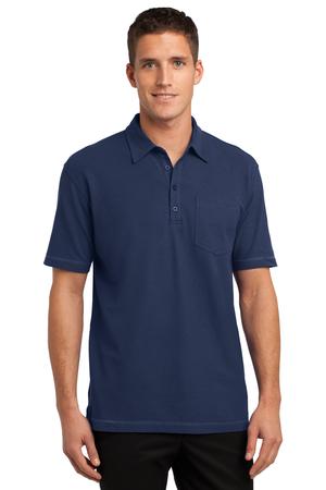 Port Authority Modern Stain-Resistant Pocket Polo Style K559 3