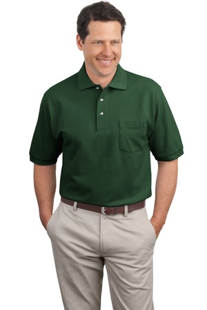 Port Authority Pique Knit Polo with Pocket Style K420P 2