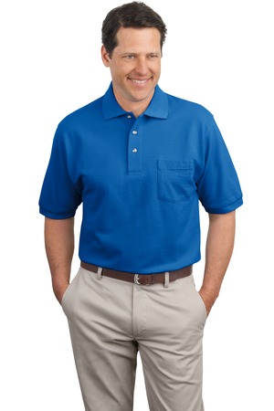 Port Authority Pique Knit Polo with Pocket Style K420P 8