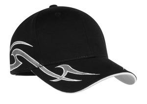 Port Authority Racing Cap with Sickle Flames Style C878 1