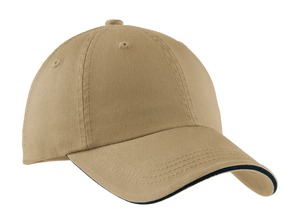 Port Authority Sandwich Bill Cap with Striped Closure Style C830 11