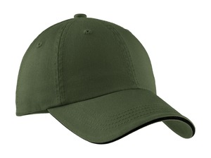 Port Authority Sandwich Bill Cap with Striped Closure Style C830 14