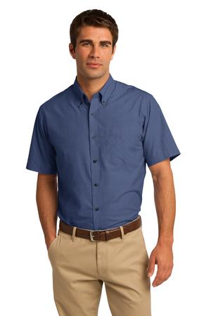 Port Authority Short Sleeve Crosshatch Easy Care Shirt Style S656 2