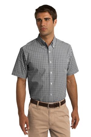 Port Authority Short Sleeve Gingham Easy Care Shirt Style S655 1