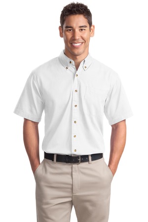 Port Authority Short Sleeve Twill Shirt Style S500T 8