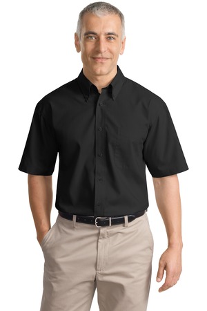 Port Authority Short Sleeve Value Poplin Shirt Style S633 1