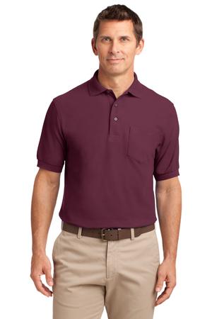 Port Authority Silk Touch Polo with Pocket Style K500P 2
