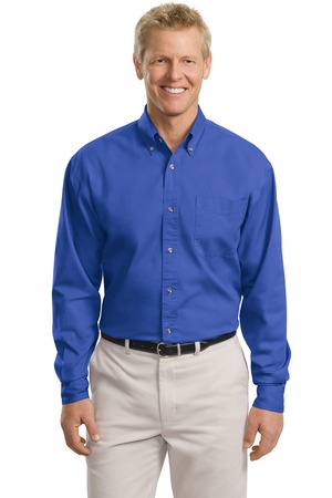 Port Authority Tall Long Sleeve Twill Shirt Style TLS600T 4