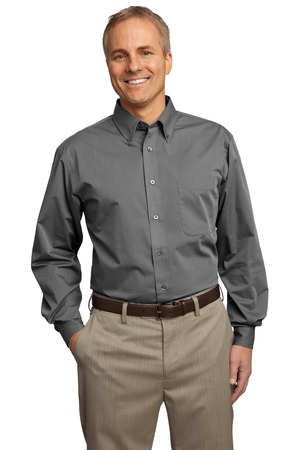 Port Authority Tall Tonal Pattern Easy Care Shirt Style TLS613 3