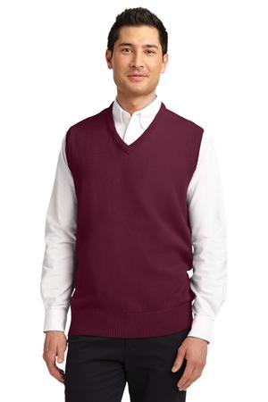 Port Authority Value V-Neck Sweater Vest Style SW301 2