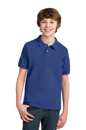 Port Authority Youth Pique Knit Polo Style Y420 5