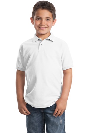 Port Authority Youth Silk Touch Polo Style Y500 14