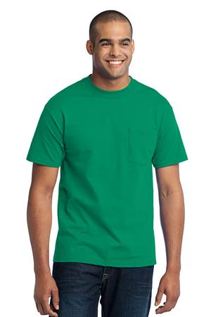 Port & Company – 50/50 Cotton/Poly T-Shirt with Pocket Style PC55P 9