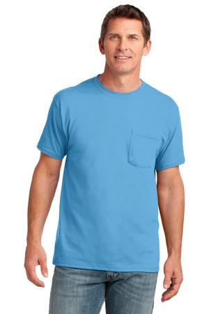 Port & Company 5.4-oz 100% Cotton Pocket T-Shirt Style PC54P