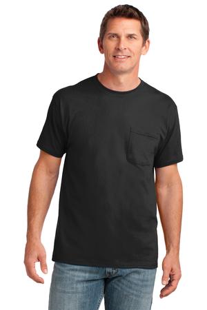 Port & Company 5.4-oz 100% Cotton Pocket T-Shirt Style PC54P