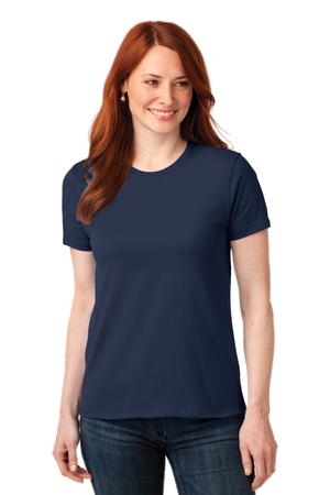 Port & Company Ladies 50/50 Cotton/Poly T-Shirt Style LPC55 5
